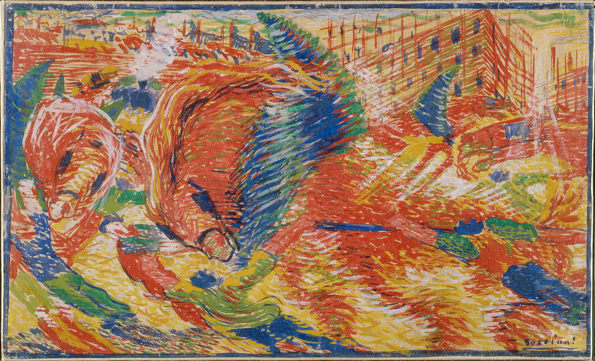 06 - <em>La città che sale</em> e <em>Rissa in galleria</em> di Umberto Boccioni