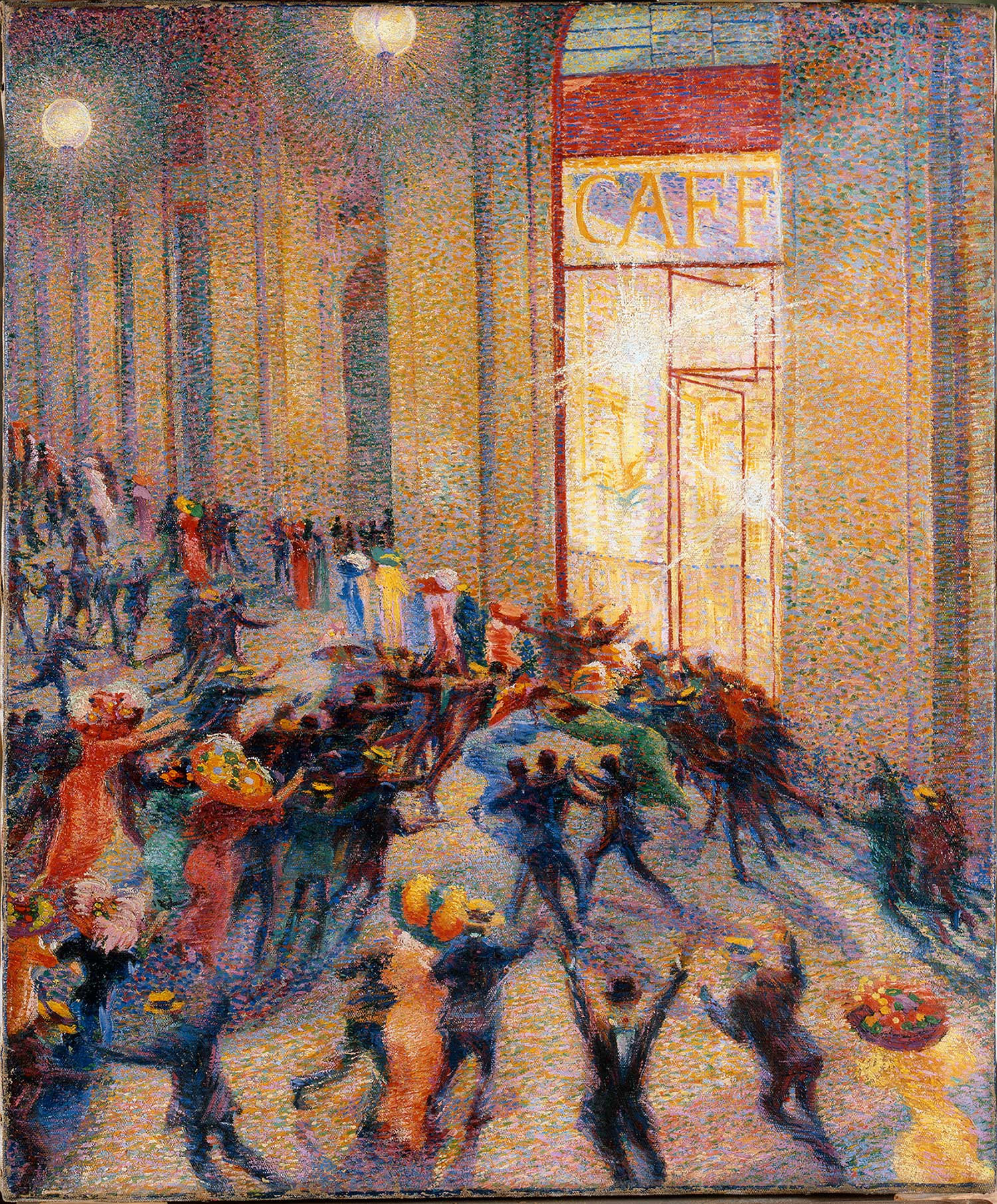 06 - <em>La città che sale</em> e <em>Rissa in galleria</em> di Umberto Boccioni