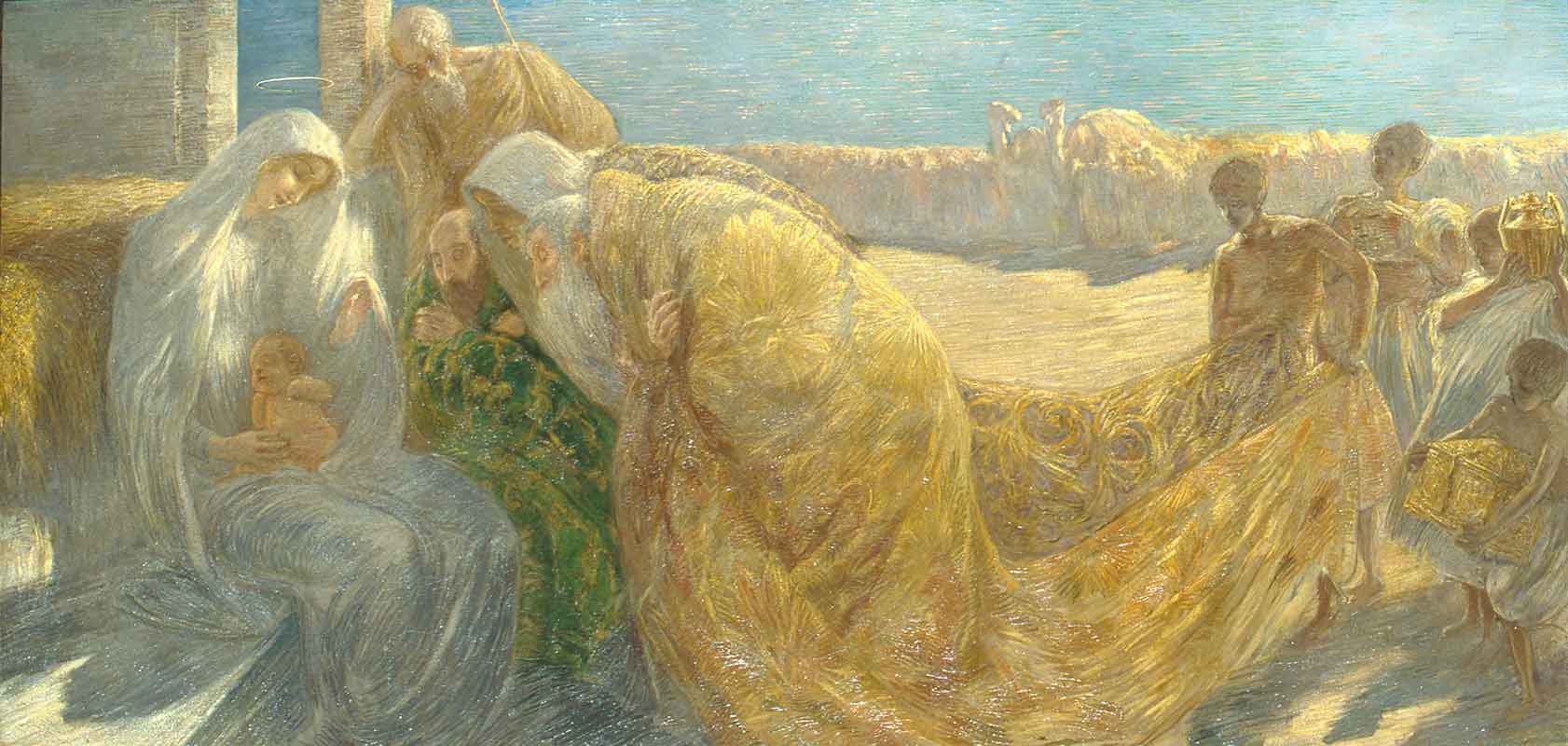 02 - <em>Adorazione dei Magi</em> di Gaetano Previati