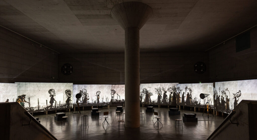 William Kentridge. Milano, Palazzo Citterio